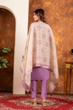Lovender Straight Kurti Pant With Printed Dupatta Set - Image 5